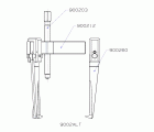 EXTRACTOR FORZA SERIE 9000T DE 3 PATAS